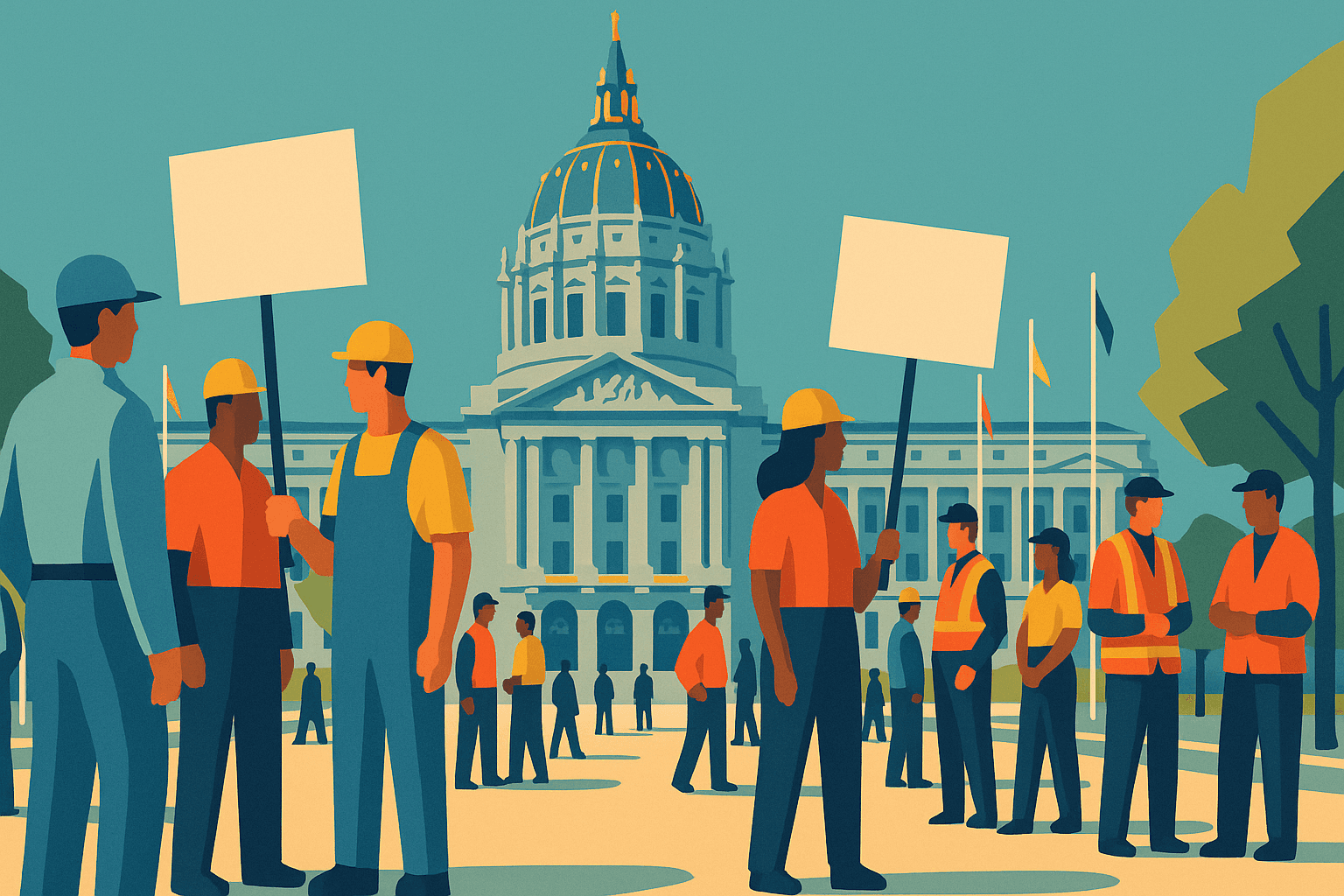 SF may see first city strikes in 50 years