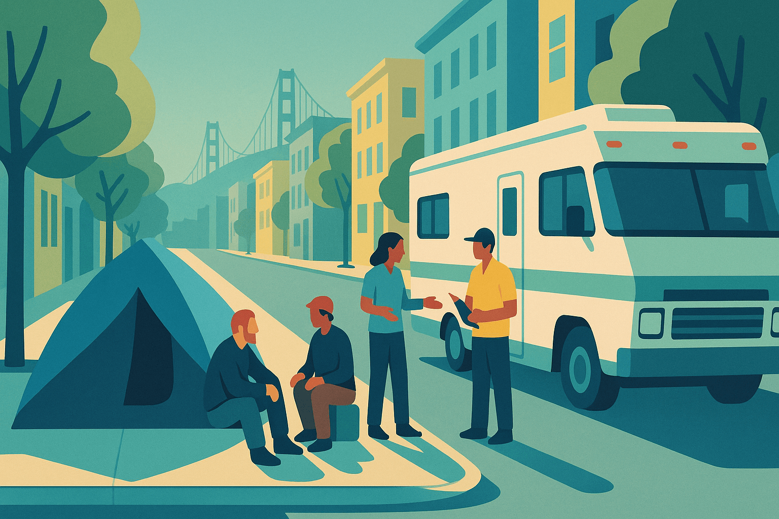 Fewer Tents and RVs