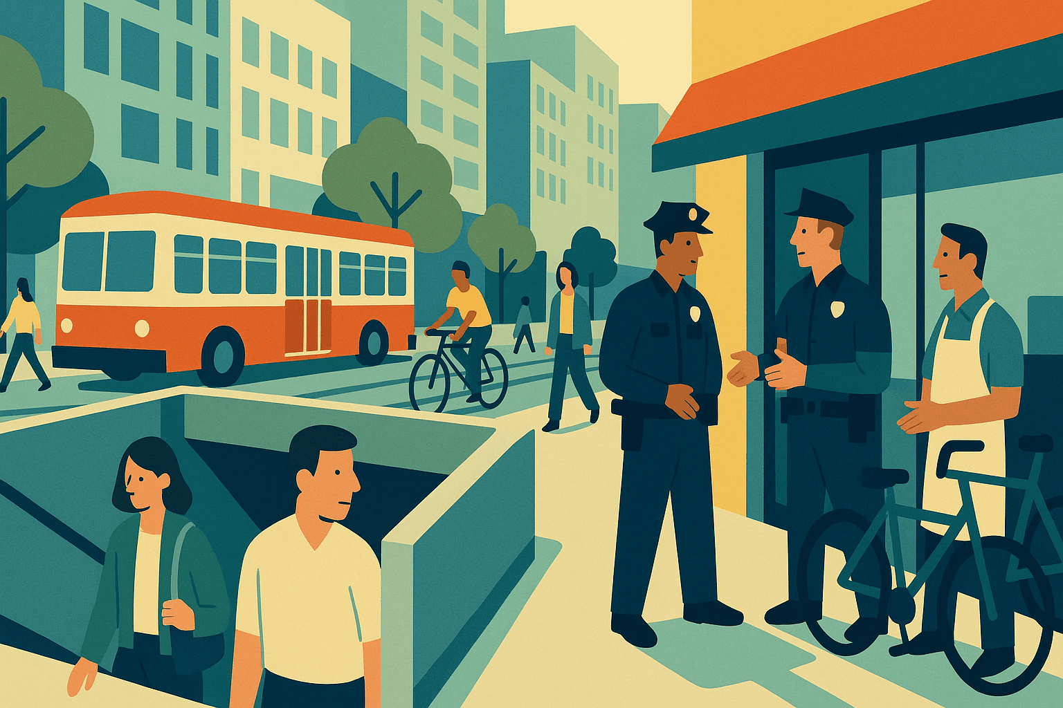 Market Gets Temporary 24/7 Patrols