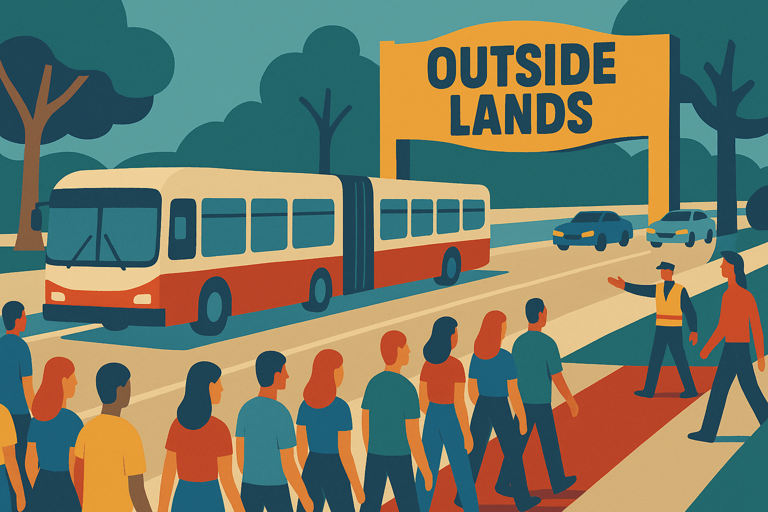 Outside Lands Expands Muni and Bay Wheels Service