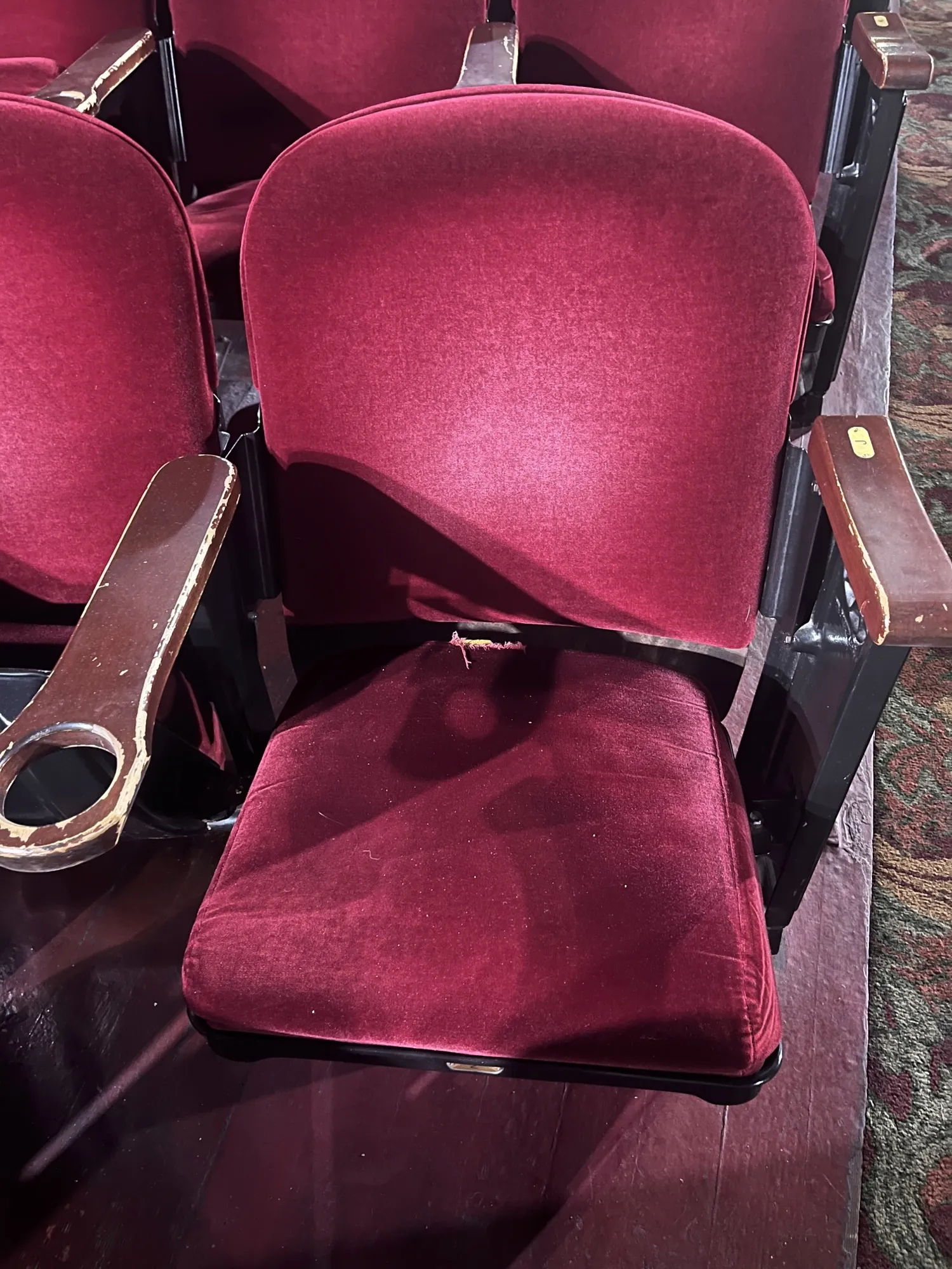 Castro Theatre seats