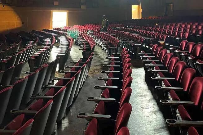 Castro Theatre seats