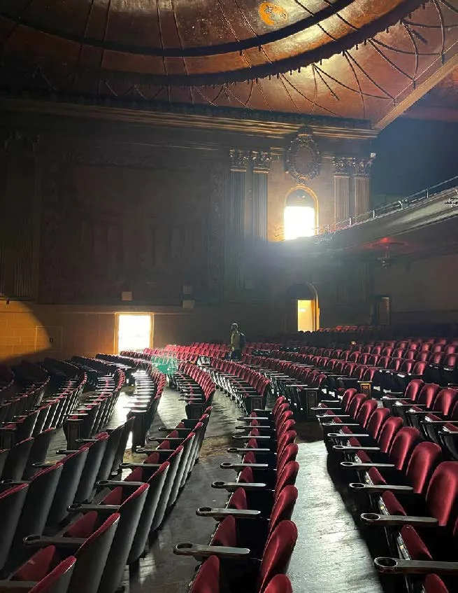 Castro Theatre seats