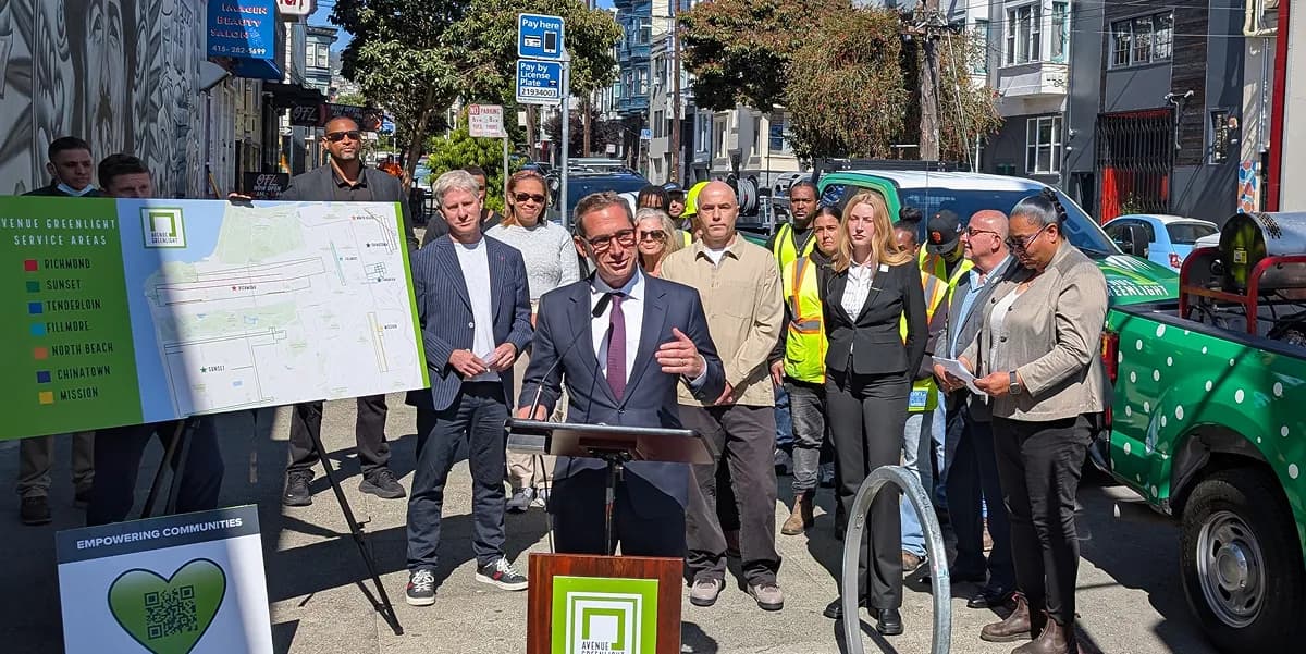 Avenue Greenlight launches $3M sidewalk power-washing program