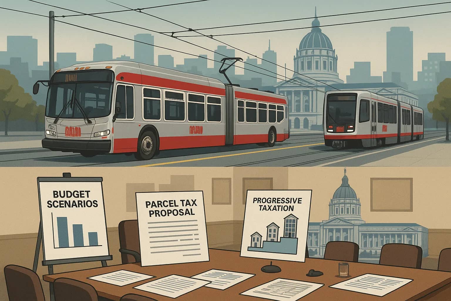 Muni funding plan takes shape with parcel tax scenarios