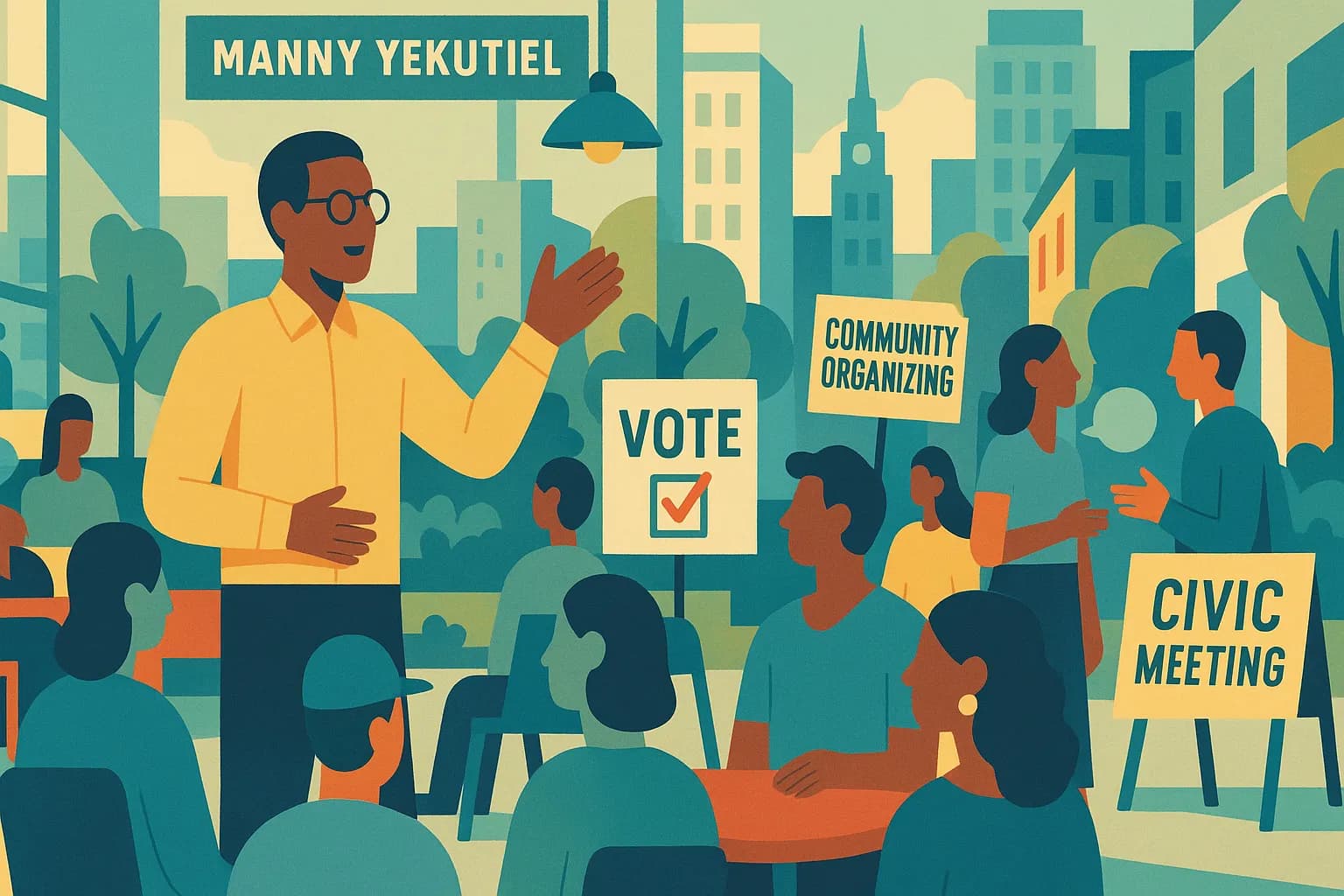 Pro-Growth Civic Leader Manny Yekutiel Files to Run in District 8