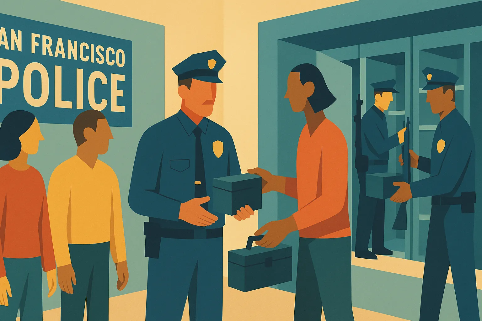 SF Launches First-in-Nation Gun Storage Program