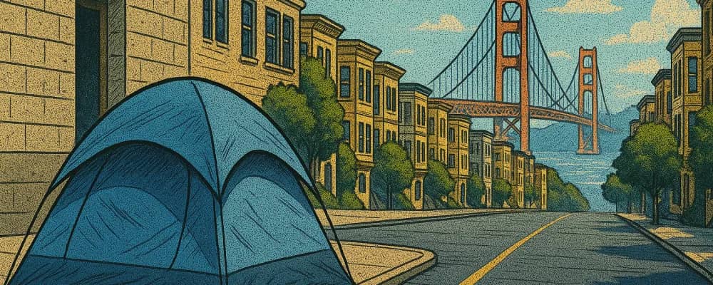 SF homeless tents reach lowest level since 2019
