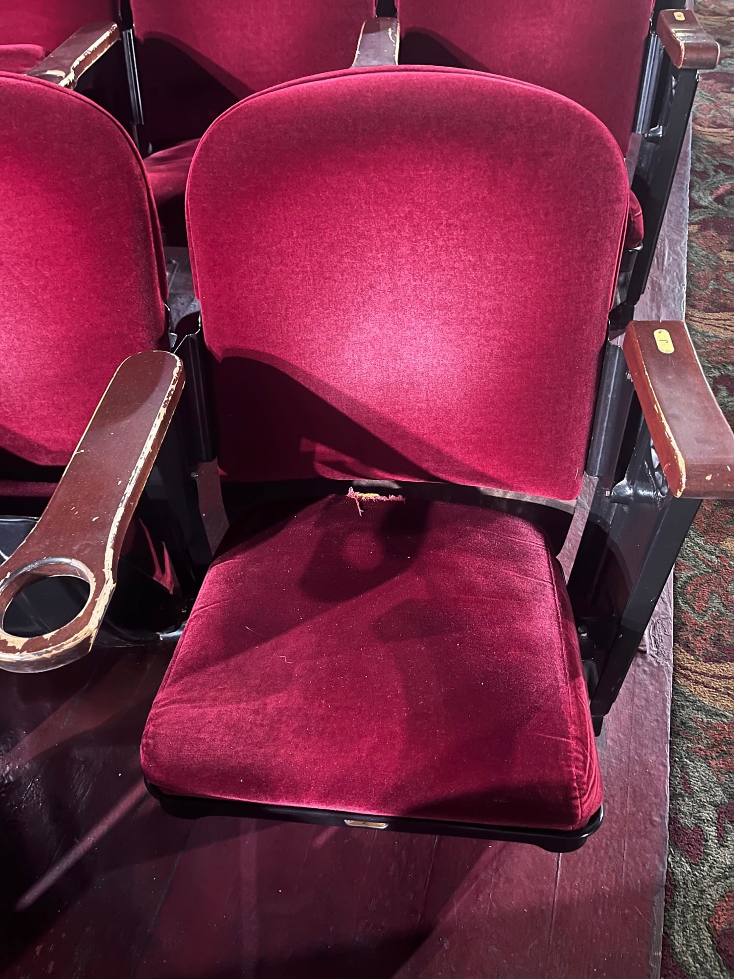 Castro Theatre seats