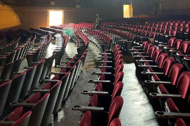 Castro Theatre seats