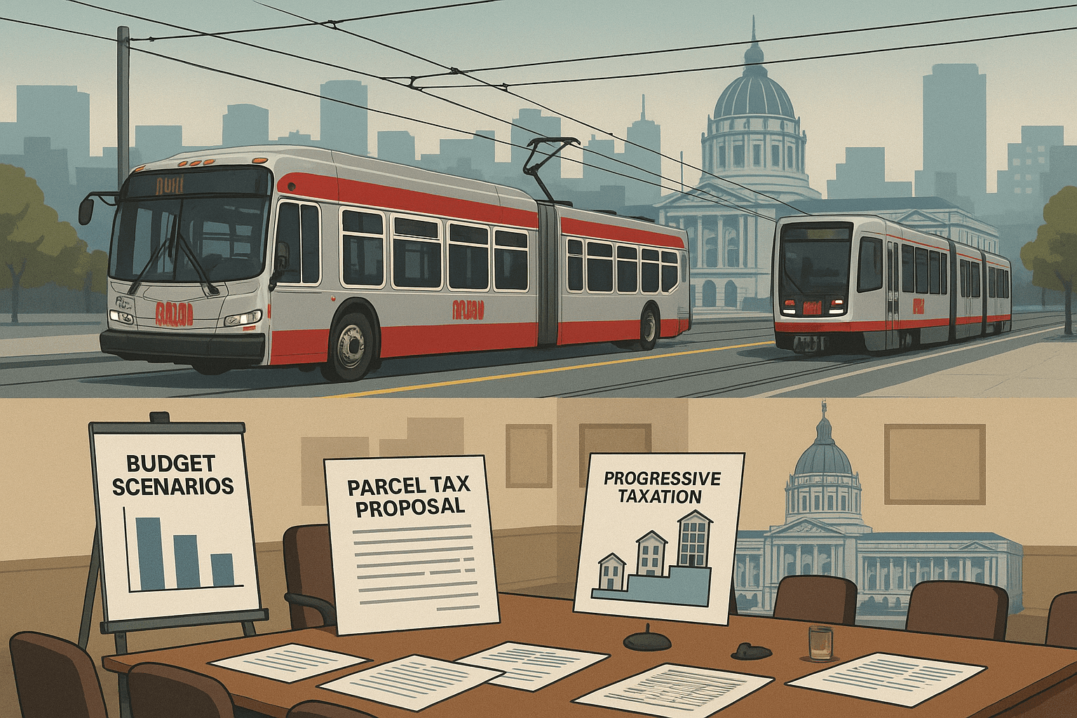 Muni funding plan takes shape with parcel tax scenarios