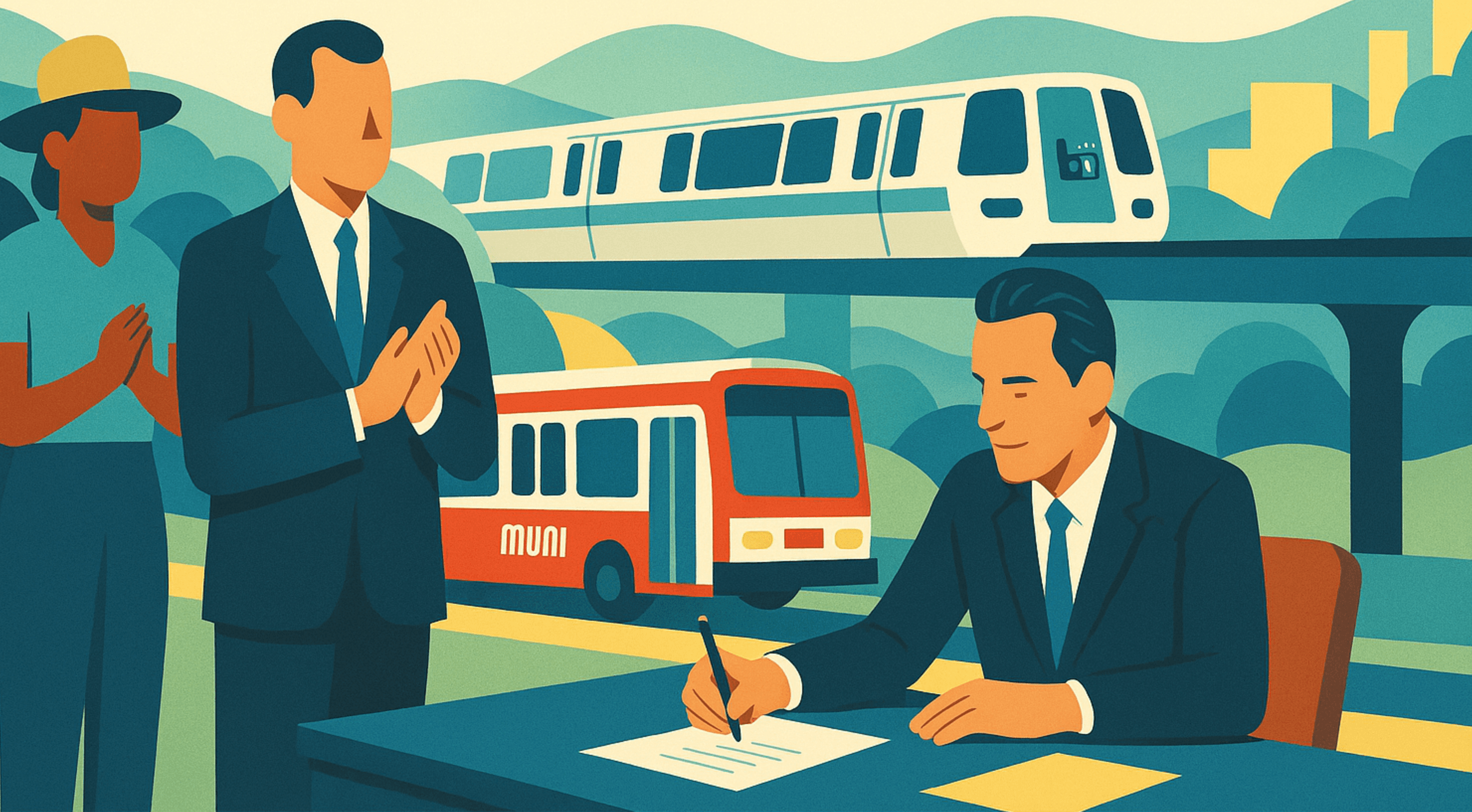State Authorizes Transit Tax to Avert Muni, BART Collapse