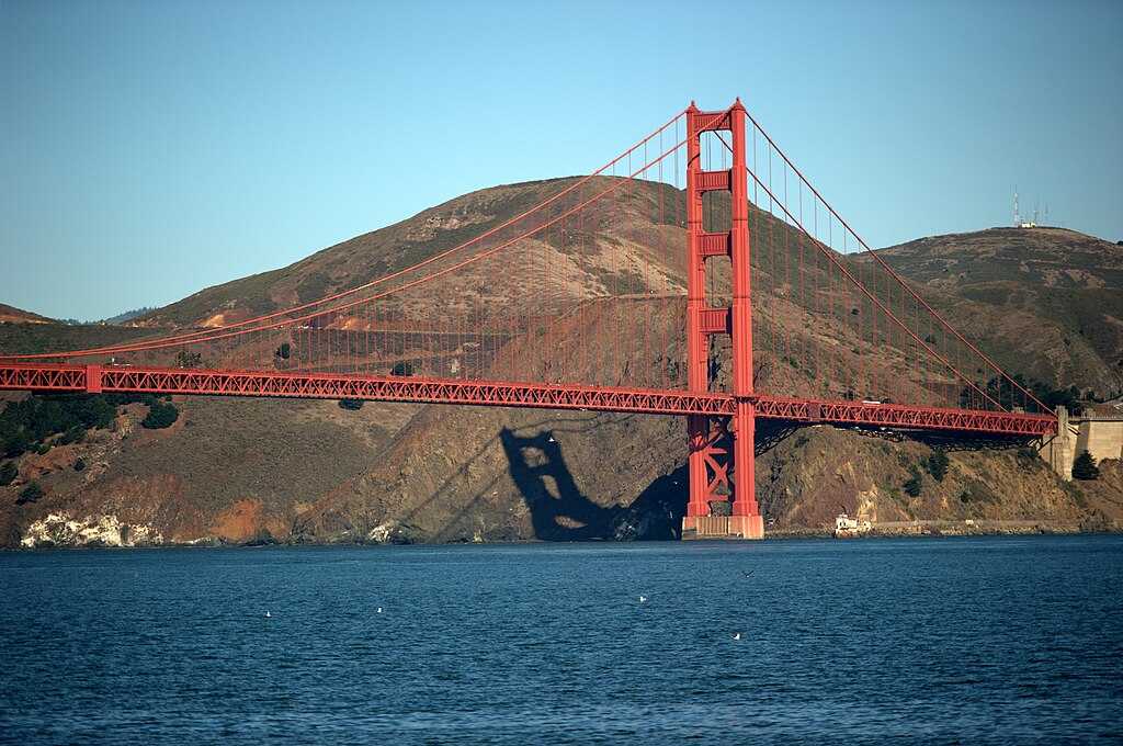 View of the Golden Gate from Crissy Field