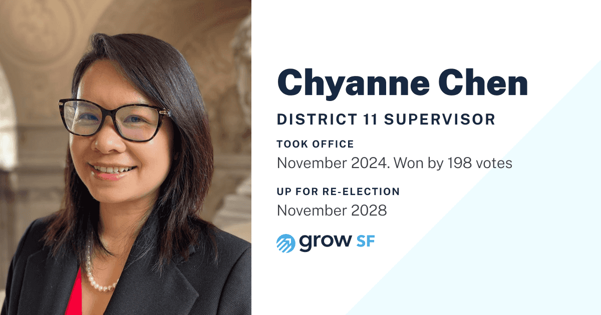 Shef_Chen Supervisor, District 11: Chyanne Chen | GrowSF.org