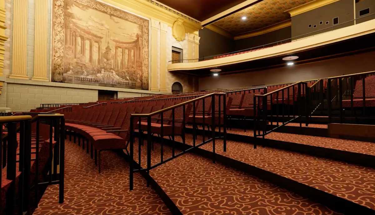 Castro Theatre new tiered seats