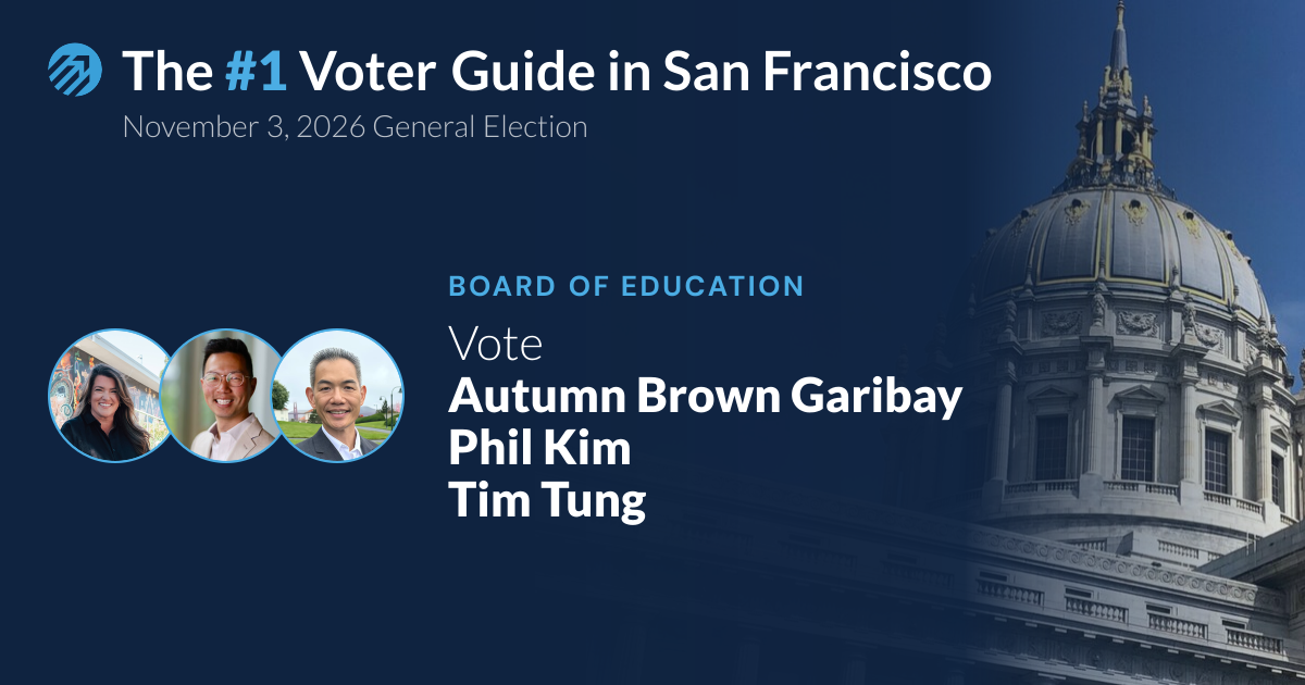 San Francisco Board of Education — November 2026 Election | GrowSF.org