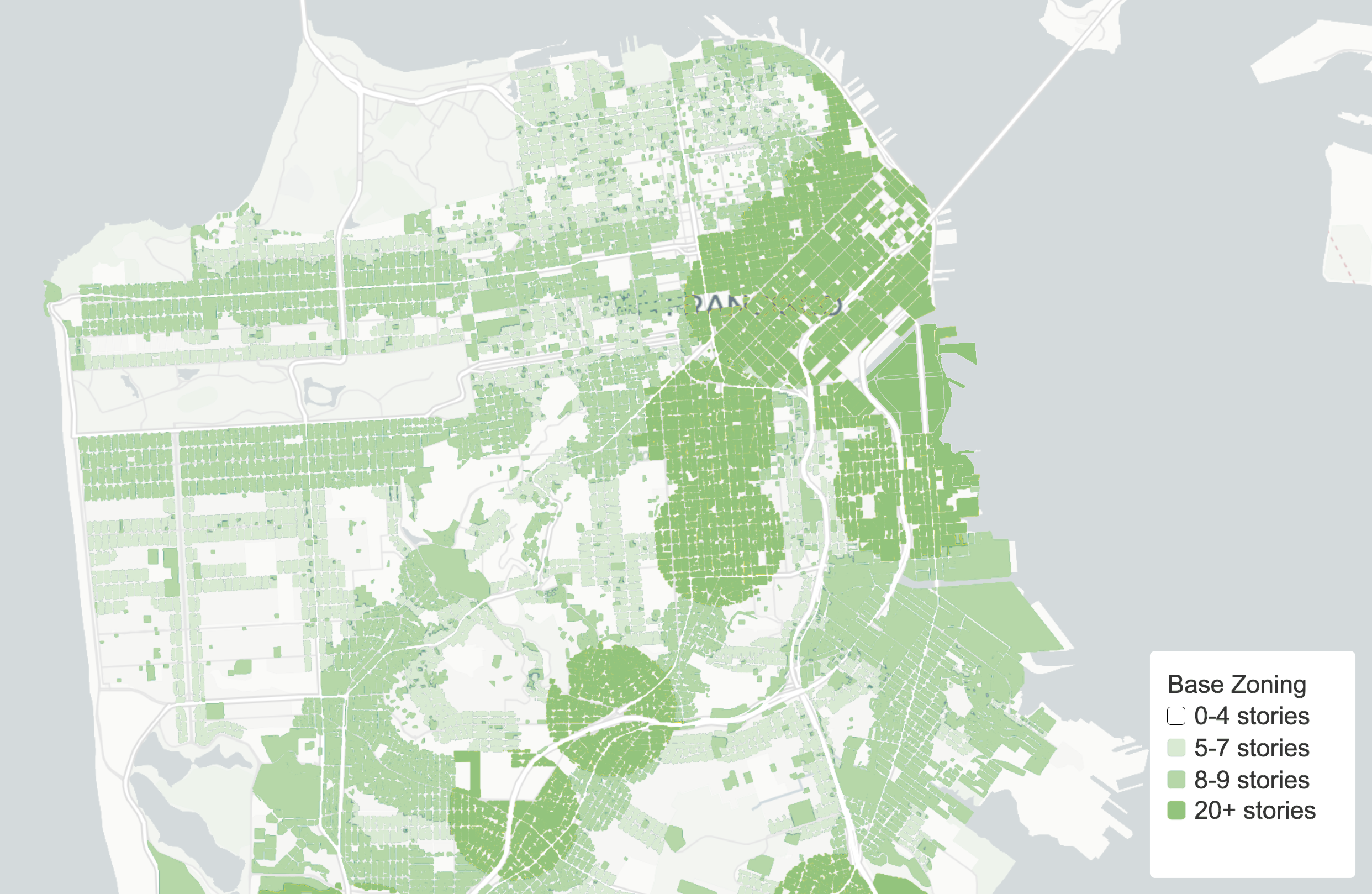 Zoning map